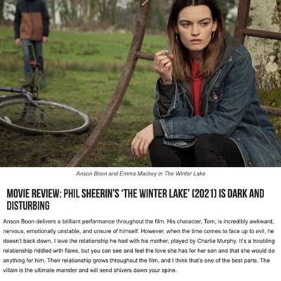Movie Review: Phil Sheerin’s ‘The Winter Lake’ (2021) Is Dark And Disturbing